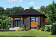 Contemporary Style House Plan - 2 Beds 1 Baths 900 Sq/Ft Plan #25-4287 