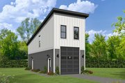 Contemporary Style House Plan - 0 Beds 0 Baths 800 Sq/Ft Plan #932-520 