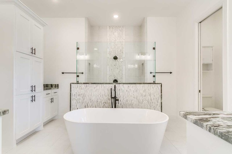 Architectural House Design - Interior - Master Bathroom for Southern House Plan #1074-8 - 4 bed, 3.5 bath