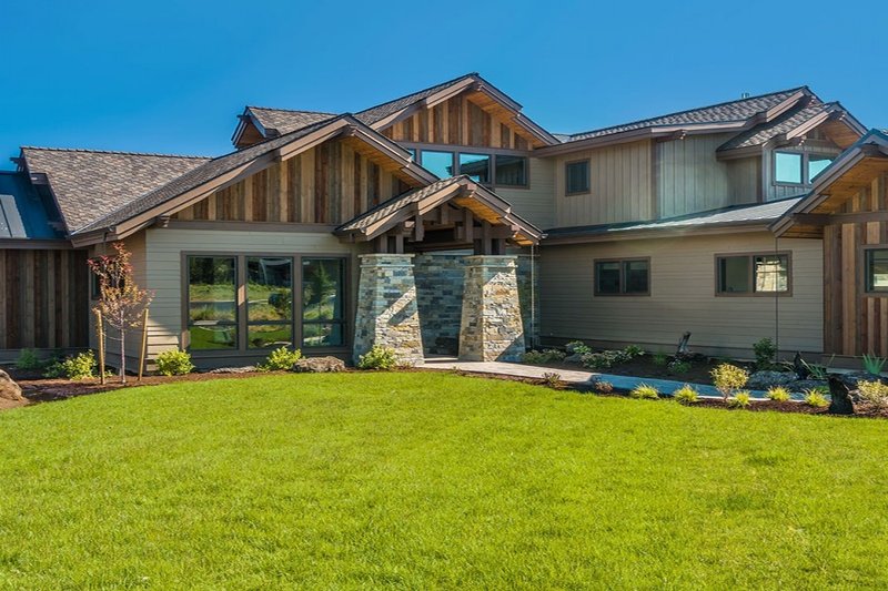 Architectural House Design - Exterior - Other Elevation 1 for Traditional House Plan #895-59 - 4 bed, 4.5 bath