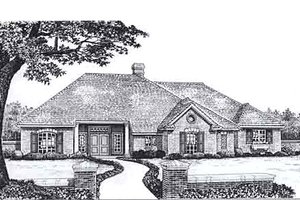 Traditional Exterior - Front Elevation Plan #310-930