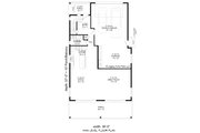 Contemporary Style House Plan - 4 Beds 3.5 Baths 2857 Sq/Ft Plan #932-934 