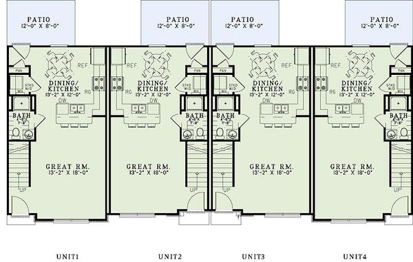 House Design - Traditional Floor Plan - Main Floor Plan #17-2468