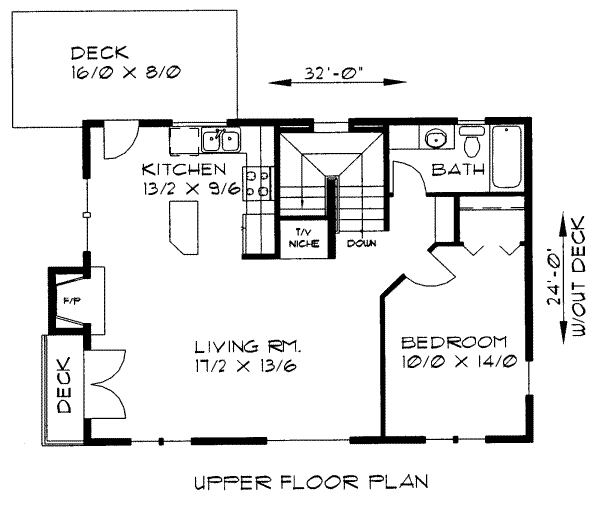 Ranch Floor Plan - Main Floor Plan #303-328