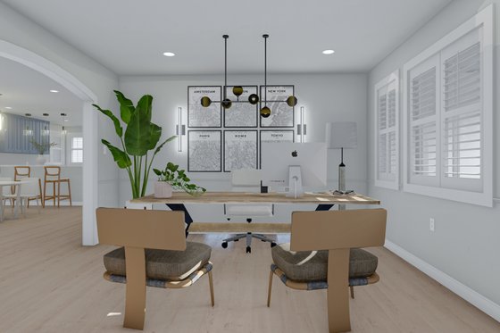 Interior - Other 3 for Traditional House Plan #1060-191 - 3 bed, 2 bath