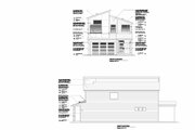 Contemporary Style House Plan - 4 Beds 2.5 Baths 1860 Sq/Ft Plan #53-725 