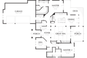 Craftsman Style House Plan - 4 Beds 3.5 Baths 3084 Sq/Ft Plan #48-615 