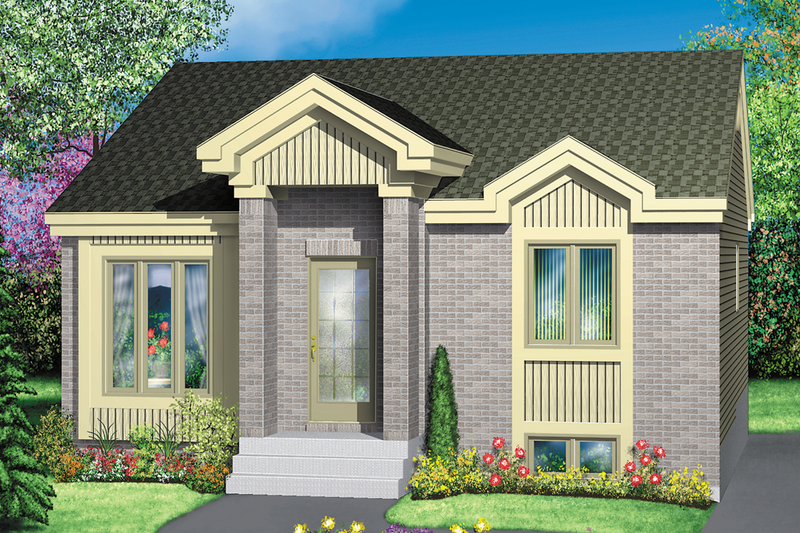 Dream House Plan - Exterior - Front Elevation Plan #25-1030