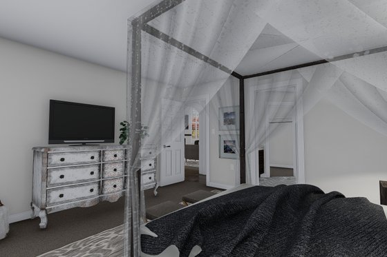 Interior - Master Bedroom 2 for Traditional House Plan #1060-62 - 3 bed, 2.5 bath