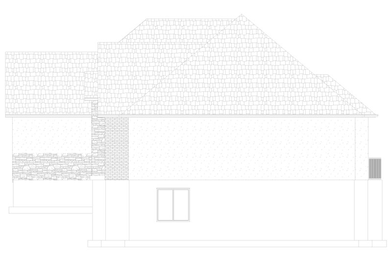 Architectural House Design - Exterior - Other Elevation for Traditional House Plan #1060-143 - 3 bed, 2.5 bath