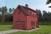 Traditional Style House Plan - 0 Beds 1 Baths 659 Sq/Ft Plan #932-466 