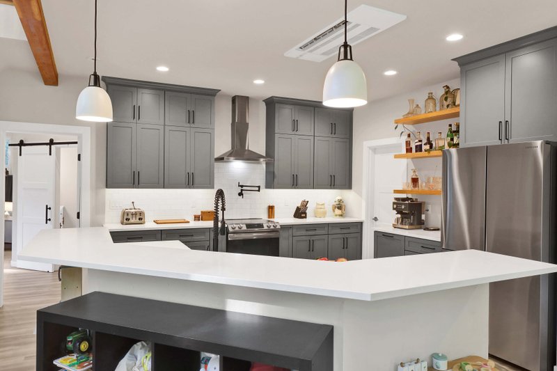 Architectural House Design - Interior - Kitchen for Contemporary House Plan #1070-62 - 3 bed, 3.5 bath