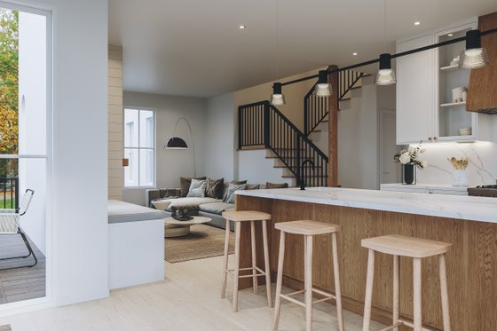 Interior - Kitchen 1 for Farmhouse House Plan #23-2779 - 5 bed, 2.5 bath