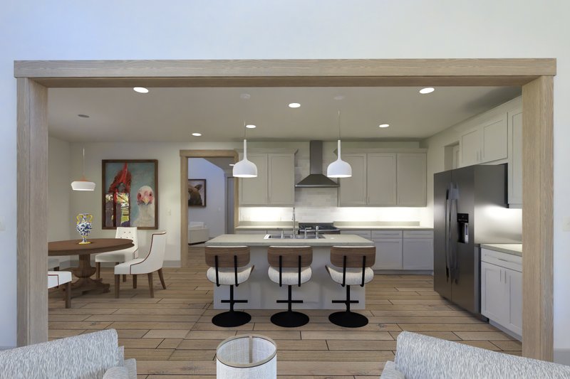 Home Plan - Interior - Kitchen for Modern House Plan #1069-45 - 3 bed, 2.5 bath