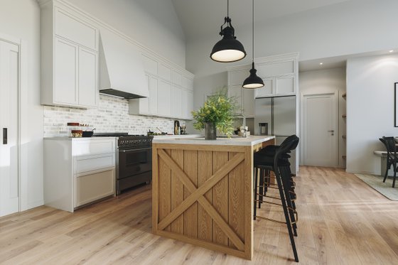 Interior - Kitchen for Farmhouse House Plan #23-2811 - 3 bed, 2 bath