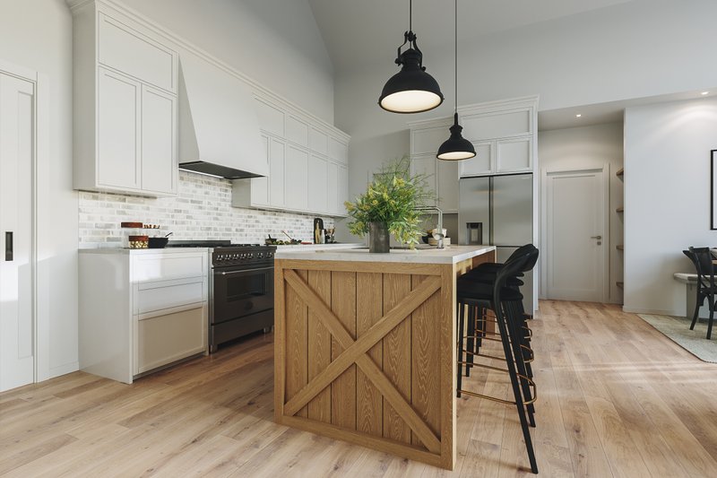 House Design - Interior - Kitchen for Farmhouse House Plan #23-2811 - 3 bed, 2 bath