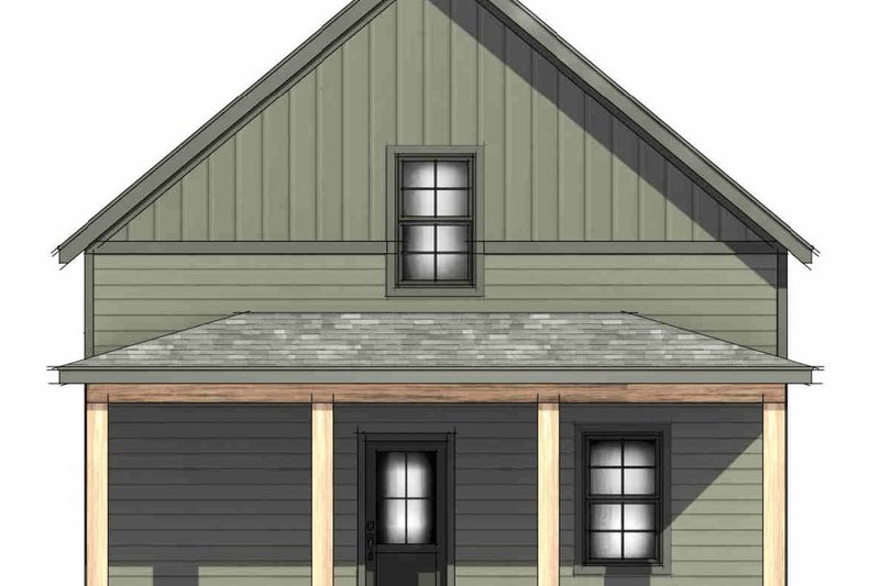 Architectural House Design - Exterior - Front Elevation 7 for Bungalow House Plan #1096-169 - 3 bed, 2 bath