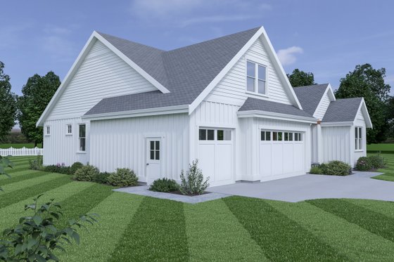 Exterior - Other Elevation for Farmhouse House Plan #1070-149 - 3 bed, 2 bath