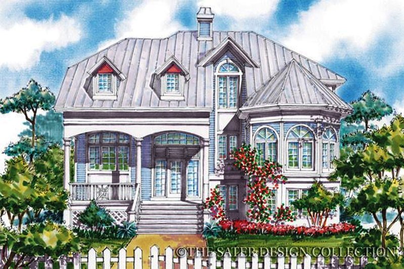 Home Plan - Victorian Exterior - Front Elevation Plan #930-64