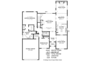 European Style House Plan - 4 Beds 2 Baths 2880 Sq/Ft Plan #424-172 