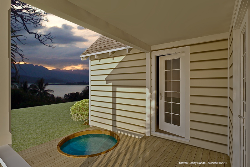 House Design - Exterior - Other Elevation for Cottage House Plan #489-5 - 1 bed, 1 bath