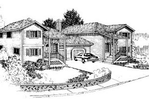 Traditional Exterior - Front Elevation Plan #303-243