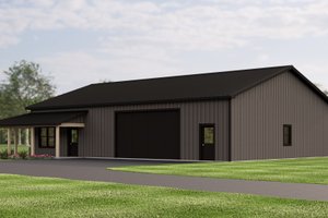 Exterior - Other Elevation for Barndominium House Plan #1064-392 - 1 bed, 1 bath