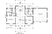 Craftsman Style House Plan - 2 Beds 2 Baths 1442 Sq/Ft Plan #932-1034 