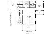Contemporary Style House Plan - 3 Beds 3.5 Baths 2300 Sq/Ft Plan #932-1302 Floor 
