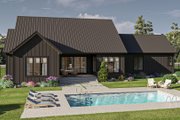 Modern Style House Plan - 3 Beds 2.5 Baths 2574 Sq/Ft Plan #455-369 
