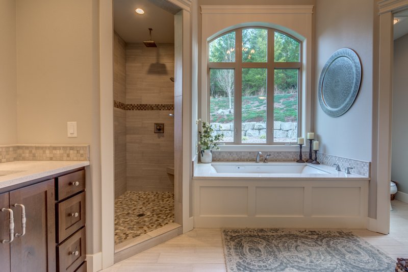 Architectural House Design - Interior - Bathroom 4 for Craftsman House Plan #48-1133 - 4 bed, 2.5 bath