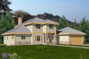 Traditional Style House Plan - 3 Beds 3.5 Baths 2776 Sq/Ft Plan #117-461 