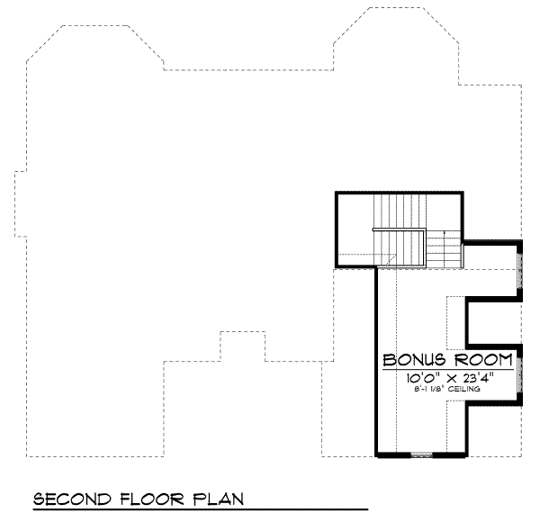 European Floor Plan - Other Floor Plan #70-660