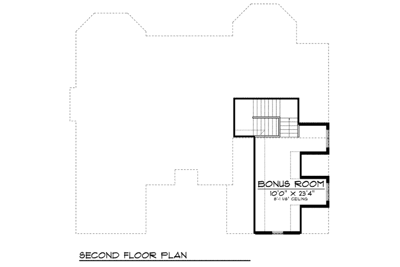 House Blueprint - Floor Plan - Other Floor for European House Plan #70-660 - 2 bed, 2 bath