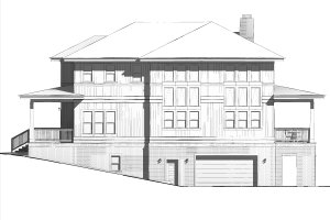 Exterior - Other Elevation for Craftsman House Plan #926-3 - 3 bed, 2.5 bath