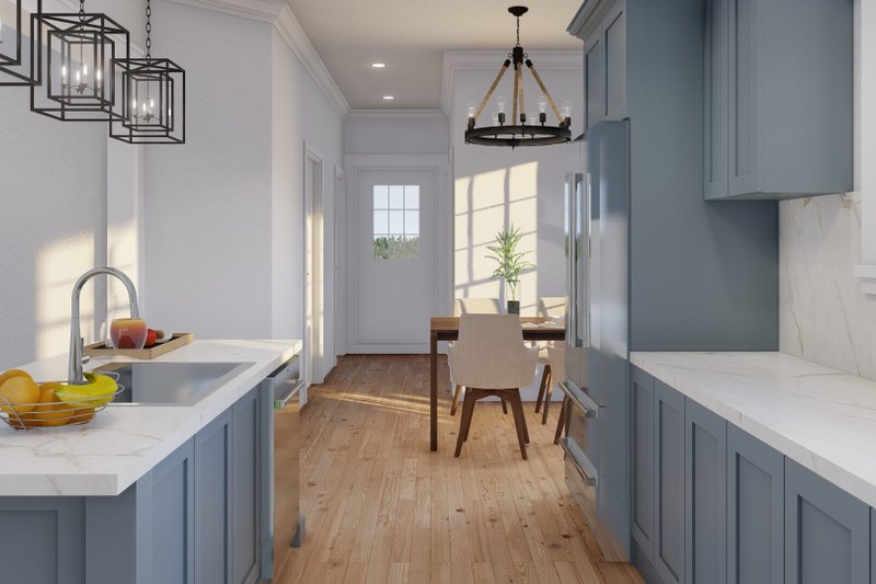 House Design - Interior - Kitchen 1 for Cottage House Plan #923-325 - 3 bed, 2 bath