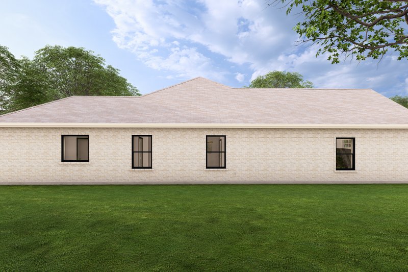 House Design - Exterior - Other Elevation for Traditional House Plan #1127-8 - 3 bed, 2 bath