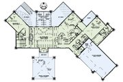 European Style House Plan - 4 Beds 4.5 Baths 4831 Sq/Ft Plan #17-2559 