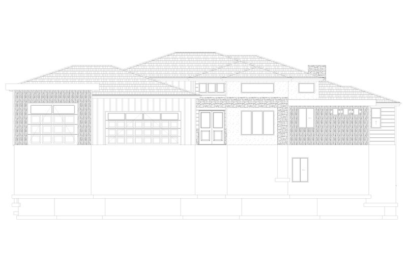 Home Plan - Exterior - Front Elevation 5 for Craftsman House Plan #1060-431 - 4 bed, 6 bath