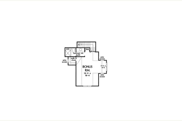 House Blueprint - Farmhouse Floor Plan - Other Floor Plan #929-1169