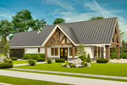 Farmhouse Style House Plan - 3 Beds 2 Baths 1983 Sq/Ft Plan #119-458 