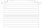 Contemporary Style House Plan - 1 Beds 1 Baths 676 Sq/Ft Plan #932-1252 