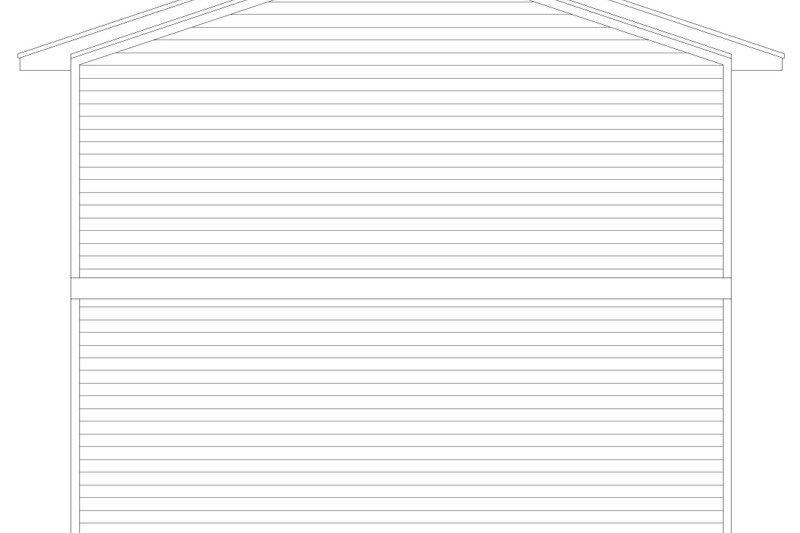 House Blueprint - Exterior - Rear Elevation for Contemporary House Plan #932-1252 - 1 bed, 1 bath