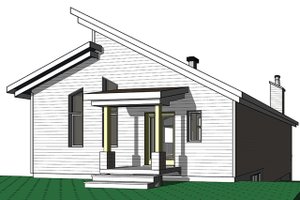 Exterior - Front Elevation for Cottage House Plan #23-2713 - 3 bed, 2 bath