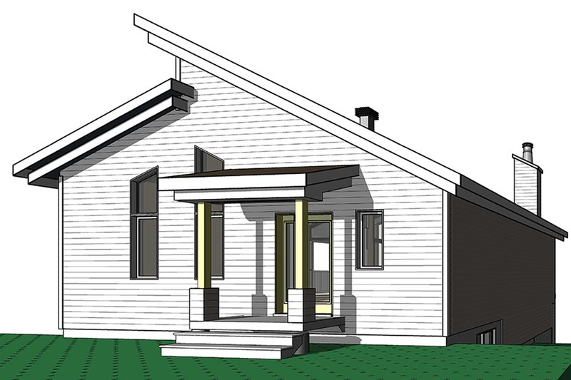 House Plan Design - Exterior - Front Elevation for Cottage House Plan #23-2713 - 3 bed, 2 bath