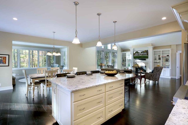 Architectural House Design - Interior - Kitchen 1 for Craftsman House Plan #928-318 - 3 bed, 3.5 bath