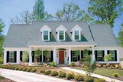 Colonial Style House Plan - 4 Beds 2.5 Baths 2603 Sq/Ft Plan #17-2068 