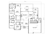 European Style House Plan - 4 Beds 3.5 Baths 5723 Sq/Ft Plan #17-632 