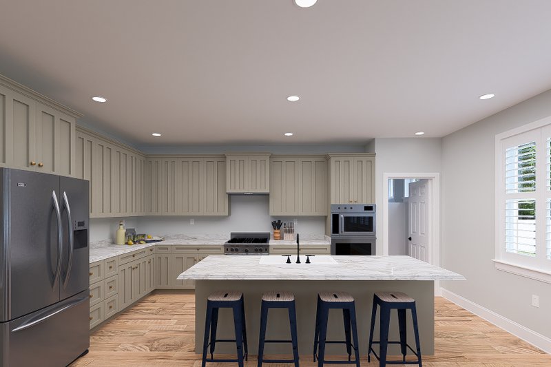 Architectural House Design - Interior - Kitchen 2 for Farmhouse House Plan #1060-245 - 3 bed, 2.5 bath