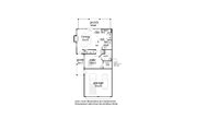 Craftsman Style House Plan - 2 Beds 3 Baths 1062 Sq/Ft Plan #45-592 